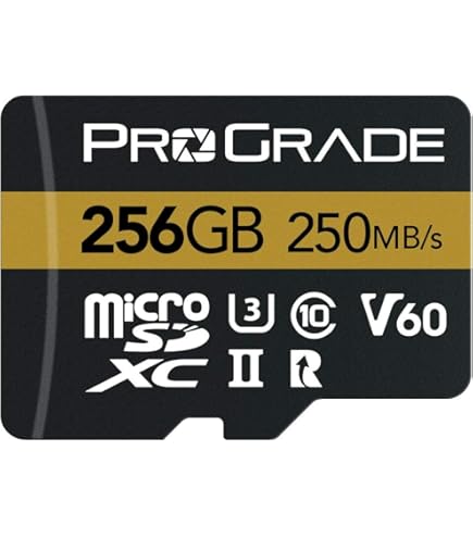 Amazon | ProGrade Digital microSDXC UHS-II V60 GOLD 512GB プロ